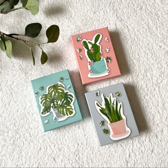 Perfectly Puzzling Other - Perfectly Puzzling | 3 100 piece plant puzzles